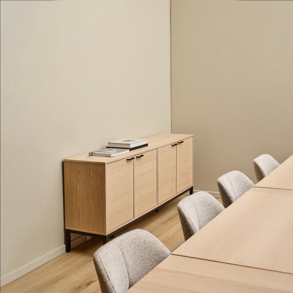 Actona Komoda Kensington 180 cm dub bielený