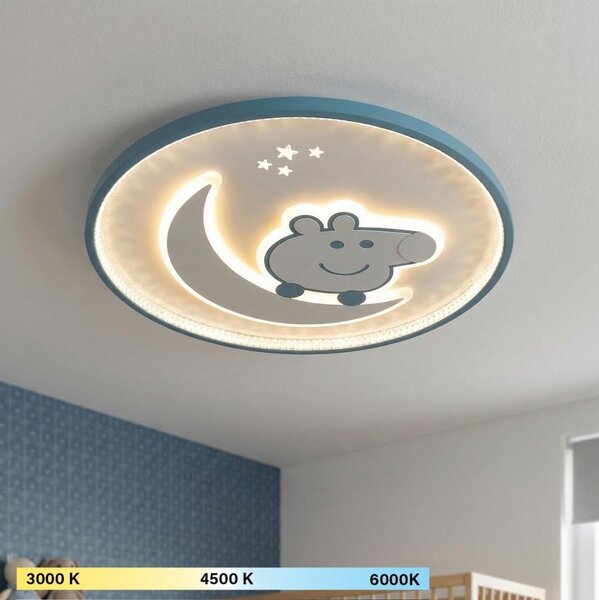 Brilagi - LED Detské stropné svietidlo PIGGY LED/70W/230V 3000/4500/6000K