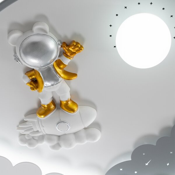 Brilagi - LED stmievateľné detské stropné svietidlo ASTRO LED/68W/230V 3000-6000K + diaľkové ovládanie