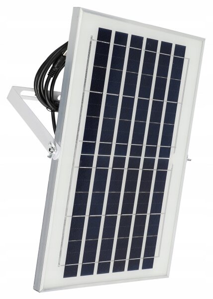 LED stmievateľný solárny reflektor LED/50W/3,2V 5000K 6000 mAh IP65 čierny + diaľkové ovládanie