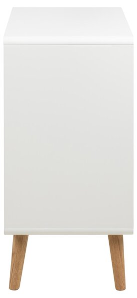 Actona Komoda Lowell 80 cm biela/dub prírodný
