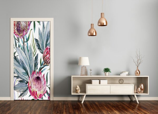 Samolepiace fototapety na dvere Protea 85x205 cm