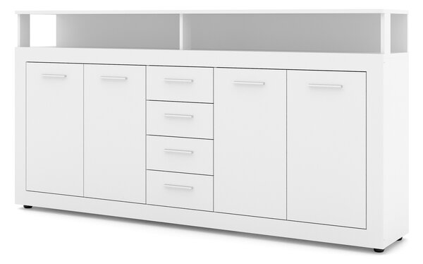 Vivaldi Komoda Luna 190 cm biela