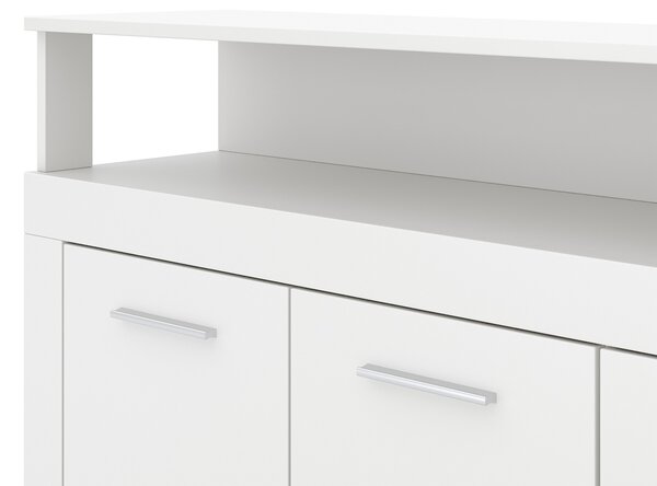 Vivaldi Komoda Luna 190 cm biela