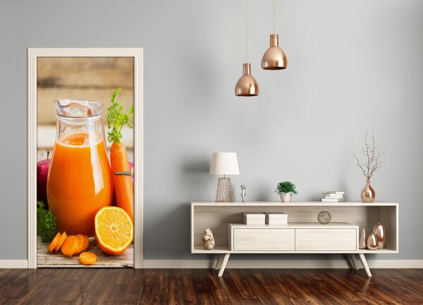 Fototapeta na dvere samolepiace ovocný džús 85x205 cm