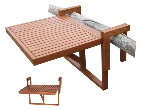 Závesný balkónový stolík 64x65 cm Berkeley – Garden Pleasure