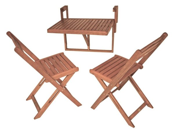 Závesný balkónový stolík 64x65 cm Berkeley – Garden Pleasure