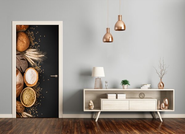 Fototapeta na dvere samolepiace pečivo 95x205 cm