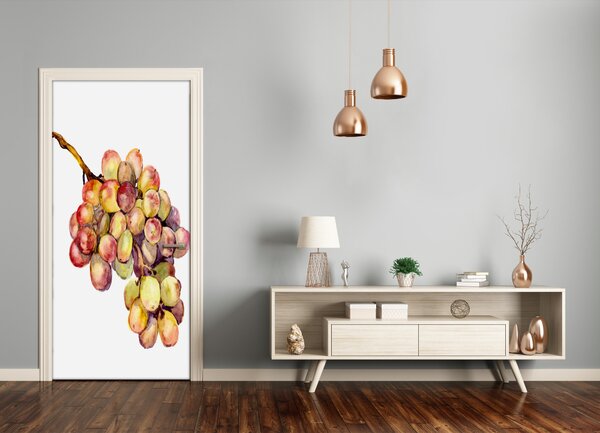 Fototapeta na dvere samolepiace hrozno 85x205 cm