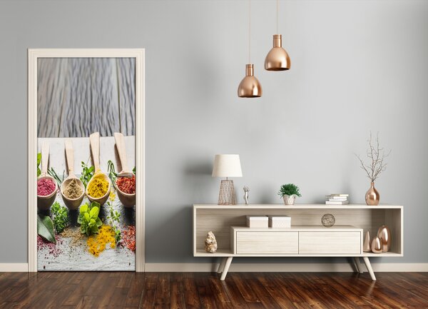 Fototapeta na dvere samolepiace korenie 75x205 cm