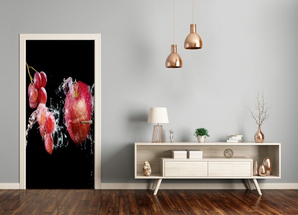 Fototapeta na dvere do domu samolepiace ovocie 95x205 cm