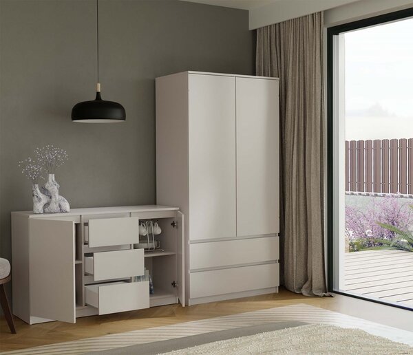 TP Living Komoda Malwa 2D3S 120 cm kašmírová