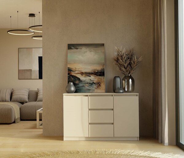TP Living Komoda Malwa 2D3S 120 cm kašmírová