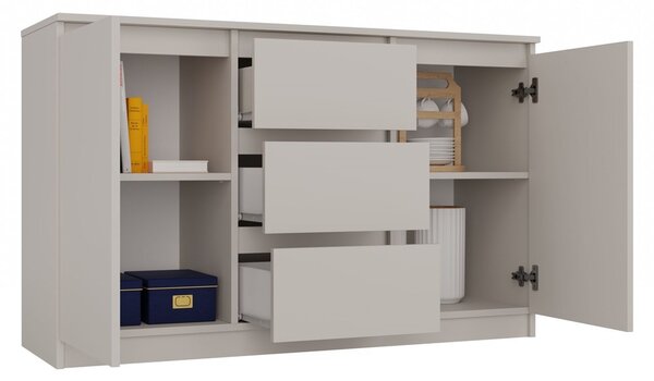 TP Living Komoda Malwa 2D3S 120 cm kašmírová