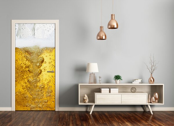 Fototapeta na dvere do domu samolepiace pivo 95x205 cm