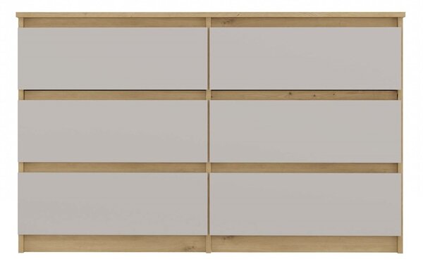 TP Living Komoda Malwa M6 120 cm dub artisan/kašmír