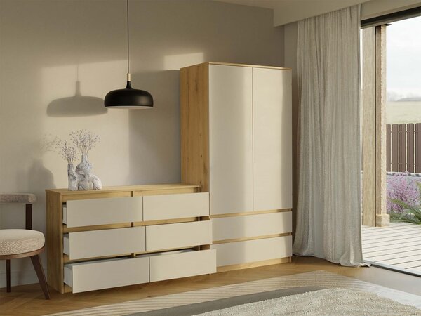 TP Living Komoda Malwa M6 120 cm dub artisan/kašmír