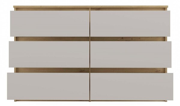 TP Living Komoda Malwa M6 120 cm dub artisan/kašmír
