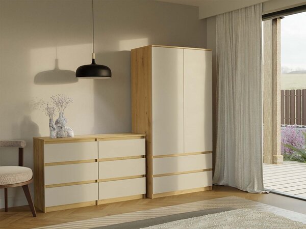TP Living Komoda Malwa M6 120 cm dub artisan/kašmír