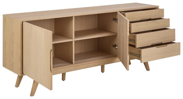 Actona Komoda Marte 180 cm dub bielený