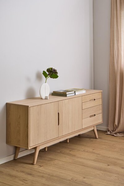 Actona Komoda Marte 180 cm dub bielený