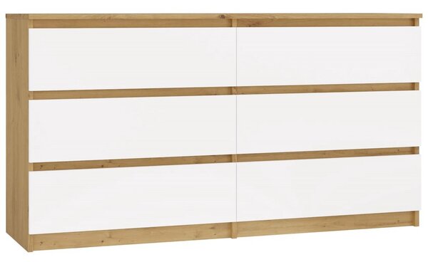 TP Living Komoda MALWA M6 140 dub artisan/biela