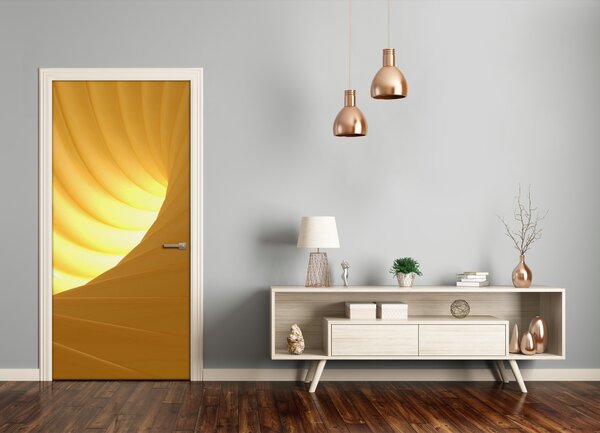Samolepiace fototapety na dvere abstrakcie vír 75x205 cm