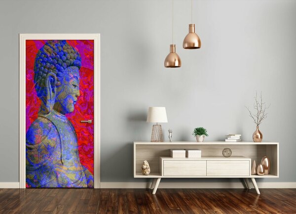 Samolepiace fototapety na dvere Abstrakde budha 85x205 cm