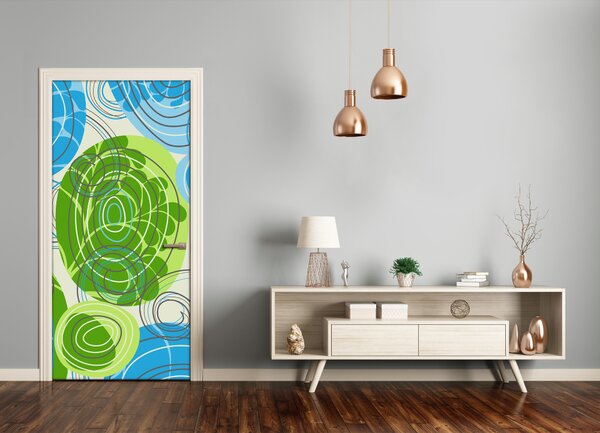 Samolepiace fototapety na dvere abstrakcie 75x205 cm