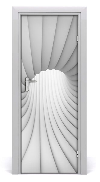 Samolepiace fototapety na dvere abstrakcie tunel 85x205 cm