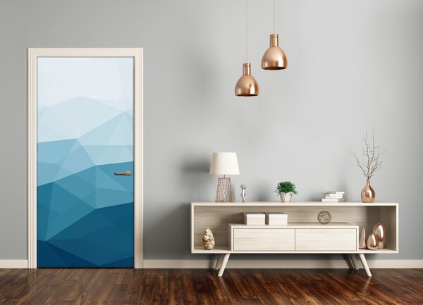 Samolepiace fototapety na dvere abstrakcie pozadia 75x205 cm