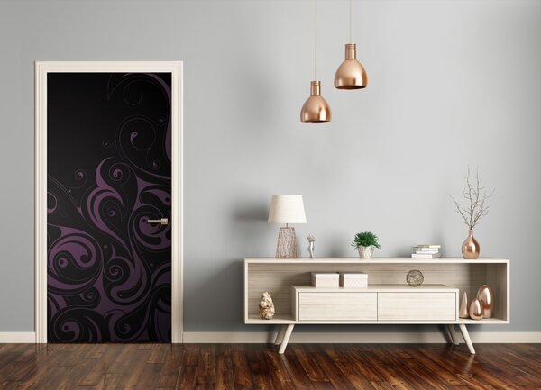 Samolepiace fototapety na dvere ornamenty 95x205 cm