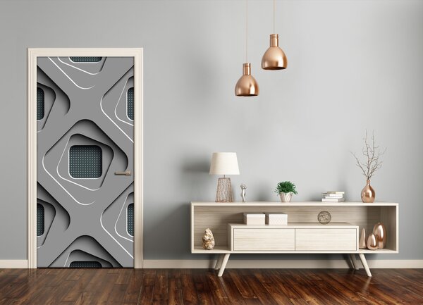 Samolepiace fototapety na dvere abstrakcie 3D 85x205 cm