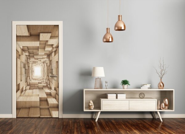Samolepiace fototapety na dvere abstrakcie 75x205 cm