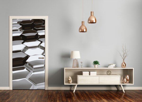 Samolepiace fototapety na dvere abstrakcie 3D 75x205 cm