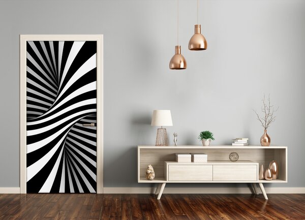 Samolepiace fototapety na dvere abstrakcie vír 85x205 cm
