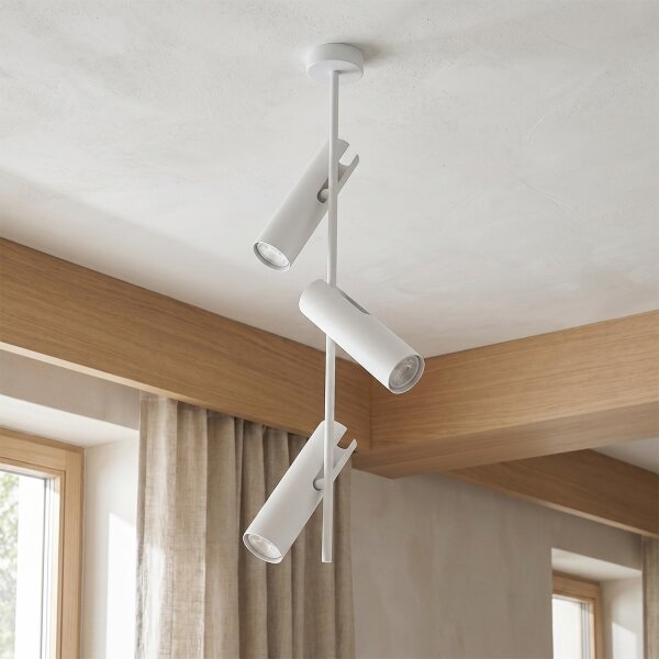 Brilagi - Luster na tyči BRANCH 3xGU10/30W/230V biela