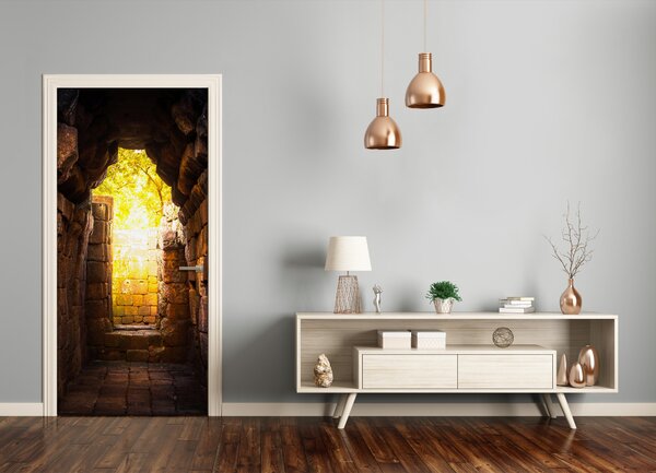 Fototapeta samolepiace na dvere piváreň zamku 85x205 cm