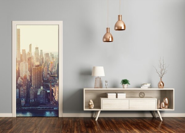 Fototapeta samolepiace dvere nový York 95x205 cm
