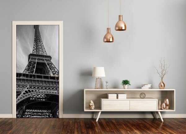 Fototapeta samolepiace na dvere Eiffelova veža 95x205 cm