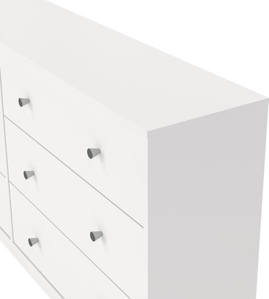 FALCO Komoda Myras 143 cm biela