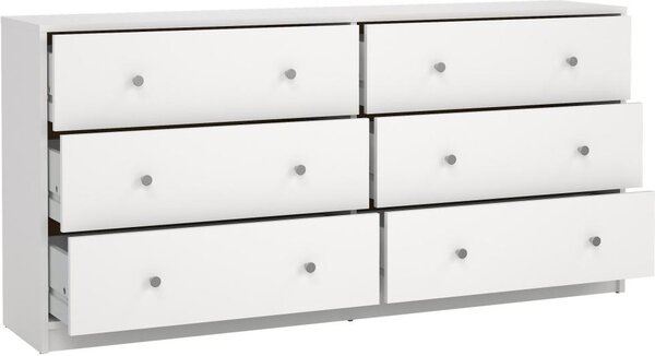 FALCO Komoda Myras 143 cm biela