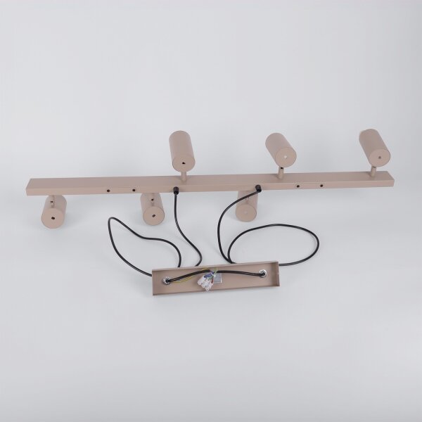 Brilagi - LED RGBW Stmievateľný luster na lanku SELE 6xGU10/6,5W/230V béžový