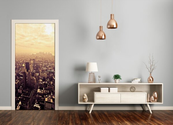 Fototapeta samolepiace dvere Manhattan New York 85x205 cm