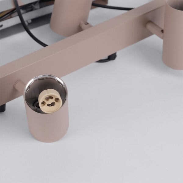 Brilagi - LED RGBW Stmievateľný luster na lanku SELE 6xGU10/6,5W/230V béžový