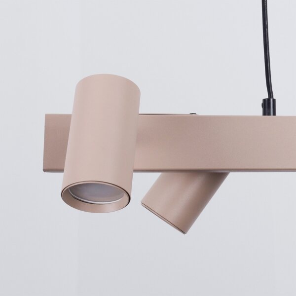 Brilagi - LED RGBW stmievateľný luster na lanku SELE 4xGU10/6,5W/230V béžová
