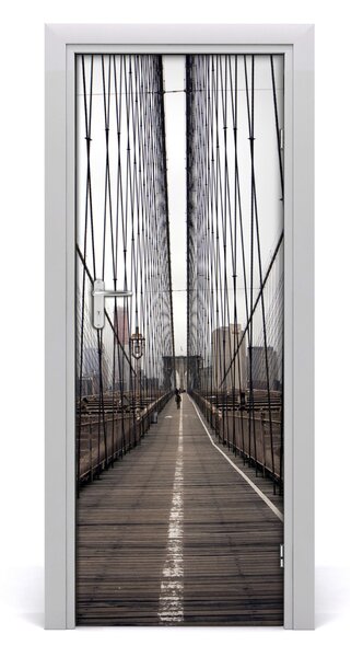 Fototapeta samolepiace na dvere Brooklyn most 85x205 cm