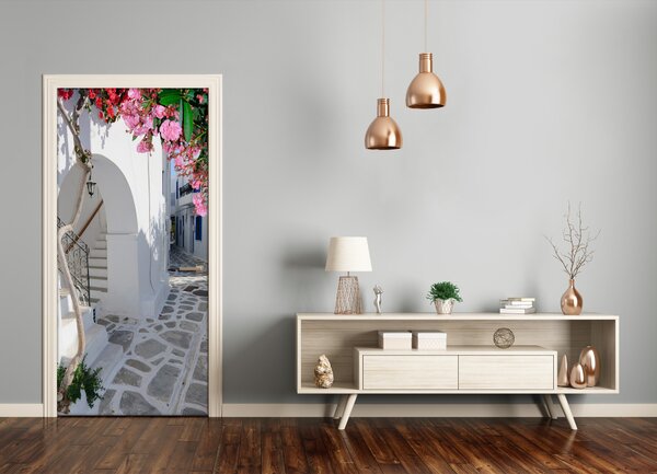 Fototapeta samolepiace na dvere grécka venisce 85x205 cm