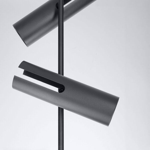 Brilagi - LED RGBW Stmievateľný luster na tyči BRANCH 3xGU10/6,5W/230V čierna