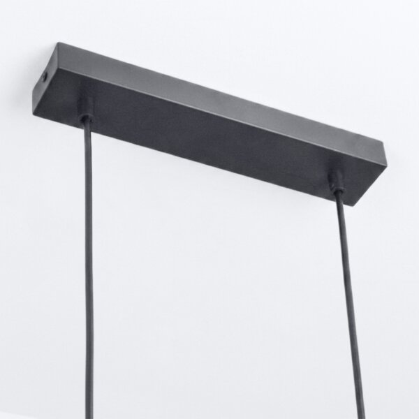 Brilagi - LED RGBW Stmievateľný luster na lanku SELE 6xGU10/6,5W/230V čierny